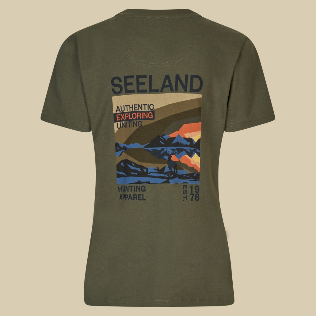 T-shirt Leala Femme Seeland - Grape leaf