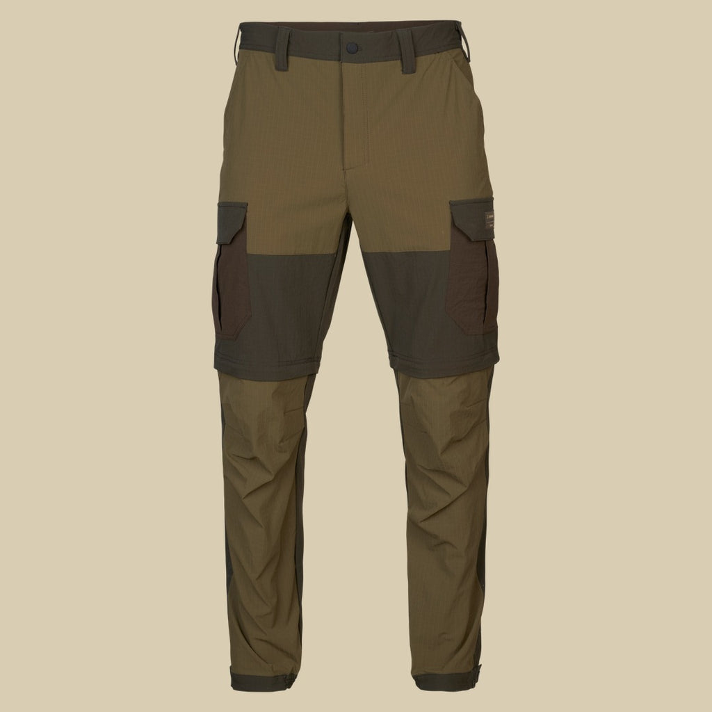 Pantalon Logmar Lightweight Zip-off Härkila - Dark olive/Willow green