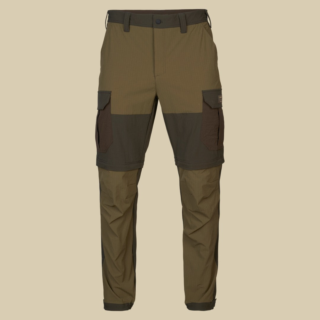 Pantalon Logmar Lightweight Zip-off Härkila - Dark olive/Willow green