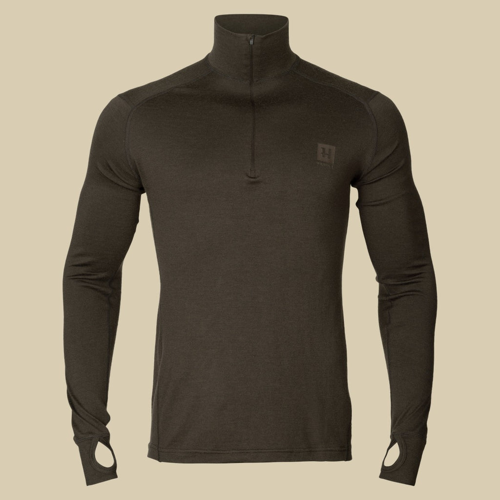 Pull demi-zip Base All Season Härkila - Shadow brown