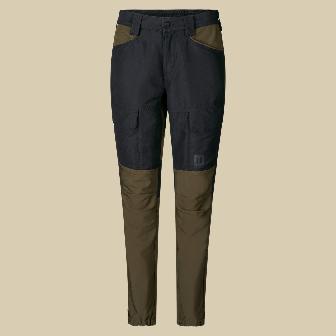 Pantalon Scandinavian Femme Härkila - Willow green/Deep well purple