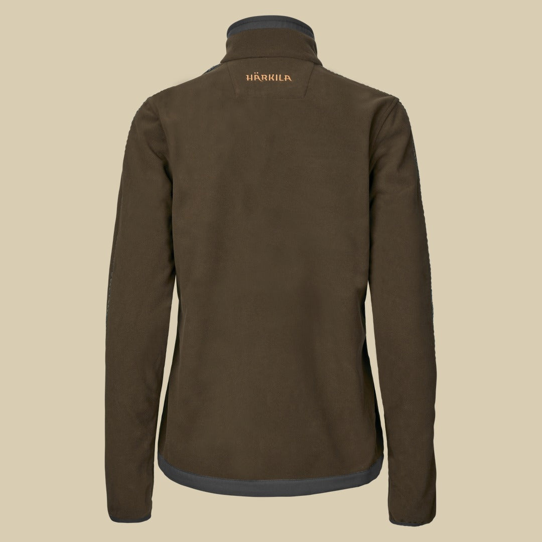 Pull polaire Kamko Femme Härkila - Willow green/Deep well purple