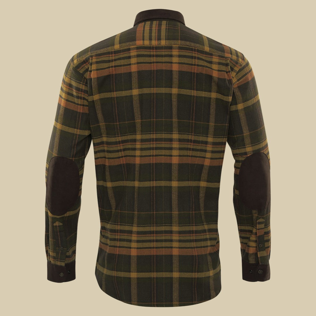 Chemise Pajala Härkila - Green/Brown