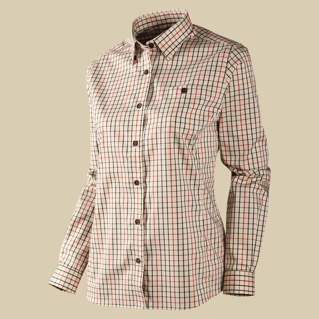 Chemise Lancaster Femme Härkila - Red check