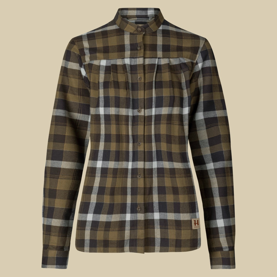 Chemise Sigrid Femme Härkila - Willow green/Phantom